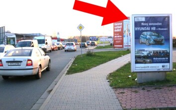 Horní Lán - OC Haná, nákupní zóna
