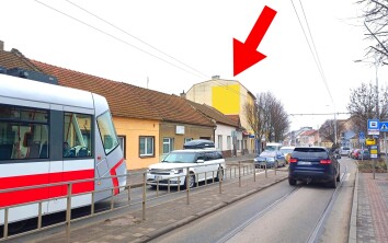 Táborská, směr centrum