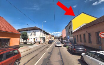 Táborská, směr z centra