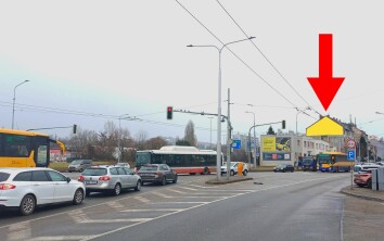 Olomoucká, výjezd D1/Slatina