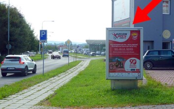 Horní Lán - OC Haná, nákupní zóna