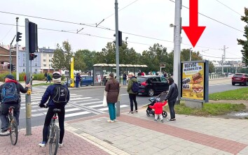 tř. Svobody / Aksamitova, ZC, zast. TRAM