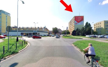 Kozlovská, směr centrum