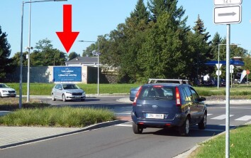 Okružní/Hněvotínská, směr OC HANÁ