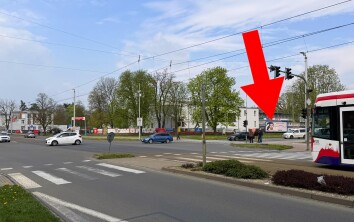 tř.17.listopadu / Kosmonautů, hl. třída
