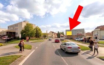 nám. Čsl. armády, směr centrum