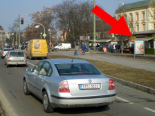 Cityboard, Olomouc, tř. Svobody/Aksamitova